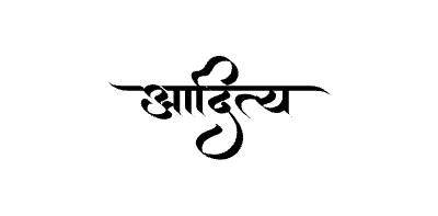 आदित्य Calligraphy Art