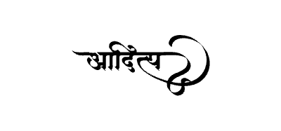 आदित्य Calligraphy Art