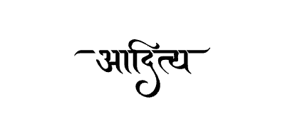 आदित्य Calligraphy Art